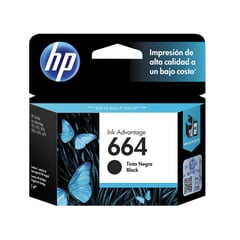 HP - Tinta Negra 664 Advantage